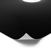 のぶら下がった電球 ポスター (角)