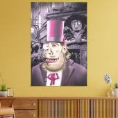 のぶら下がったHydeキャンバス印刷 キャンバスプリント (インサイチュ (リビング))