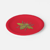 のまわりにおよびあなたの色 ペーパープレート (アングル)