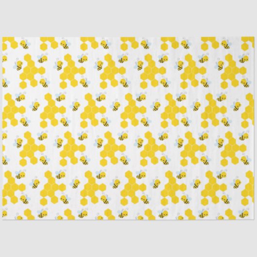 のまわりにとハニカムパターン 薄葉紙 (正面)