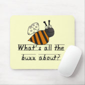 のまわりにのぶんぶん言う音のTシャツおよびギフト マウスパッド (マウス)