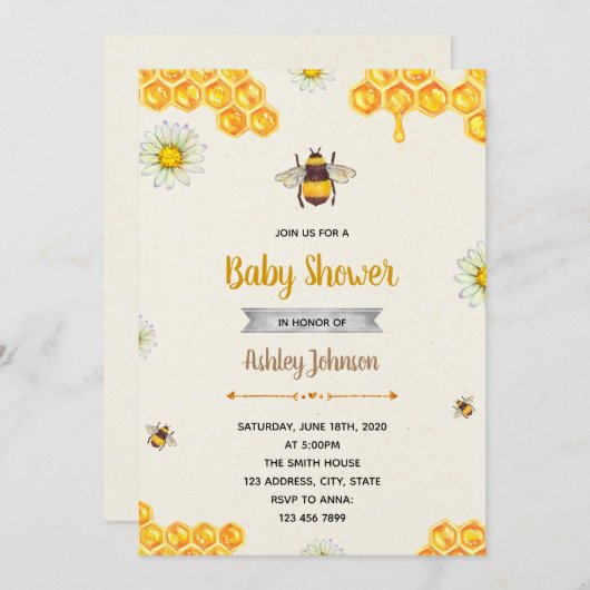 のまわりにのテーマのパーティの招待状 招待状 (正面/裏面)