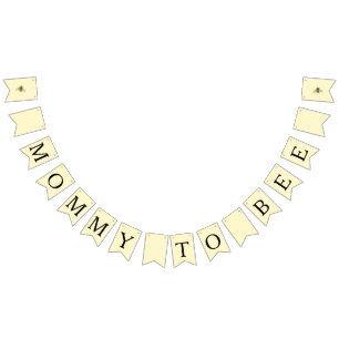 のまわりにのテーマのベビーの蜂のシャワー バンティングフラッグ