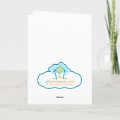 のまわりにのバースデー・カード カード (裏面)