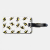 のまわりにのプリント-自然なプリント ラゲッジタグ (裏面横)