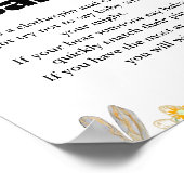 のまわりにのベビーを言わないパーティー記号 ポスター (角)