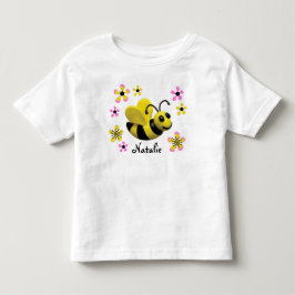 のまわりにの女の赤ちゃんのシャワー トドラーTシャツ