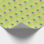 のまわりにの花絵画の ラッピングペーパー (角)