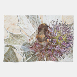 のまわりにアートスタイルプリントティータオル キッチンタオル