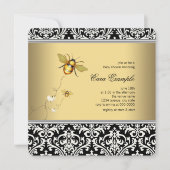 のまわりにエレガントシャワー 招待状 (正面)