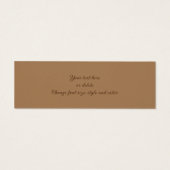 のまわりにオンエキナセアフラワーミニブックマーク (裏面)