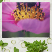 のまわりにオンコスモスフラワー キッチンタオル (折り畳み)