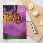 のまわりにオンコスモスフラワー キッチンタオル (四つ折り)
