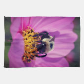 のまわりにオンコスモスフラワー キッチンタオル (横)