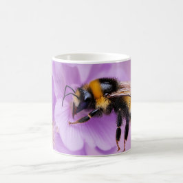 のまわりにオンピンクの花マグカップ コーヒーマグカップ