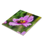 のまわりにオンピンクコスモス タイル (側面)