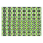 のまわりにオンピンクフラワークローズアップ抽象芸術 テーブルクロス (正面(横))