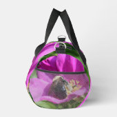 のまわりにオンピンクローズパーソナライズされた ダッフルバッグ (右)