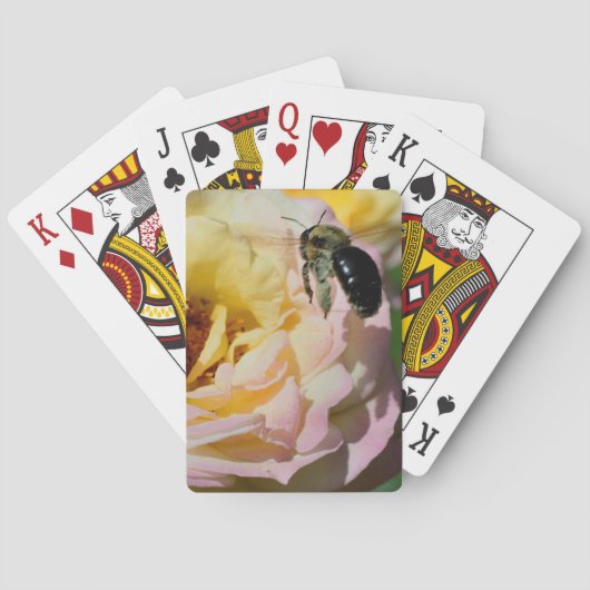 のまわりにオンピンクローズ自然 トランプ (裏面)