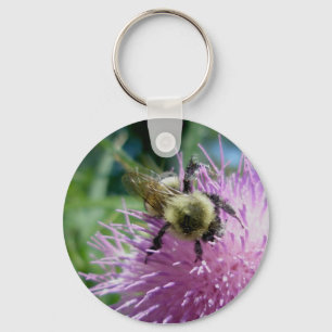 のまわりにオンThistle Keychain キーホルダー