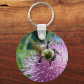 のまわりにオンThistle Keychain キーホルダー (正面)