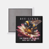 のまわりにカラフルハニービータイポグラフィ磁石 マグネット (正面/裏面)