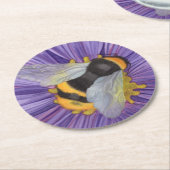 のまわりにギフトセットのコースター水の色 ラウンドペーパーコースター (アングル)