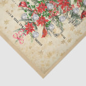 のまわりにクリスマスツリーティッシュペーパー 薄葉紙 (詳細)