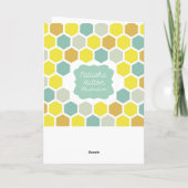 のまわりにグリーティングカード – あなたはの蜂の膝 カード (裏面)