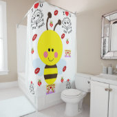 のまわりにシャワーカーテン シャワーカーテン (インサイチュ)