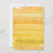 のまわりにシャワー誕生日ブライダルの招待 招待状 (裏面)