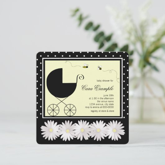 のまわりにシャワー 招待状 (スタンド正面)