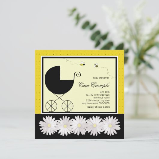 のまわりにシャワー 招待状 (スタンド正面)