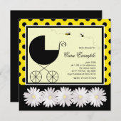 のまわりにシャワー 招待状 (正面/裏面)