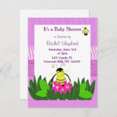 のまわりにシャワー 招待状 (正面/裏面)