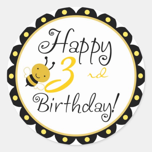 のまわりにシールHBR3 ラウンドシール (正面)