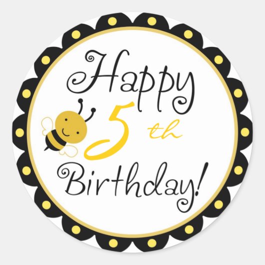 のまわりにシールHBR5 ラウンドシール (正面)