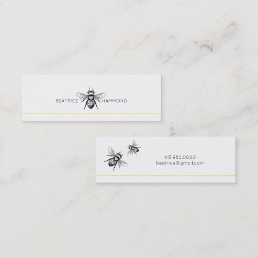 のまわりにスキニープロファイル スキニー名刺 (正面/裏面)