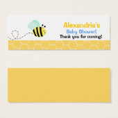 のまわりにスキニー名刺メッセージカード (正面&裏面)