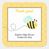 のまわりにスクエアベストスティッカー スクエアシール (正面)