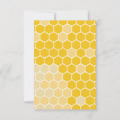 のまわりにテーマベビーシャワーサンキューカード サンキューカード (裏面)