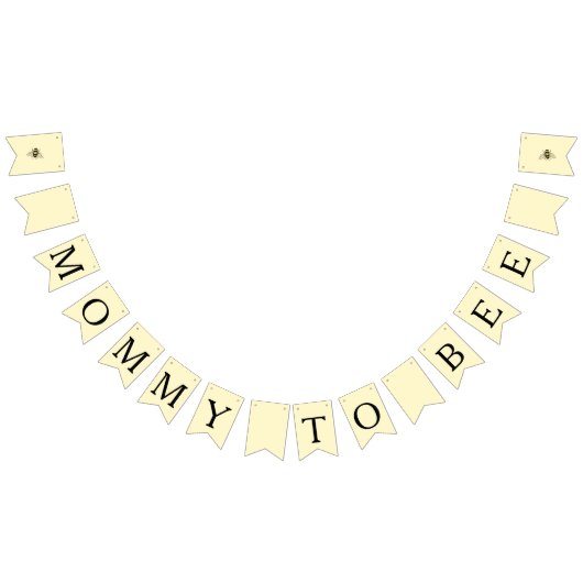 のまわりにテーマベビービーシャワー バンティングフラッグ (全)