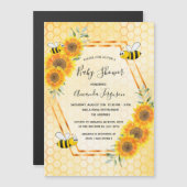 のまわりにハニカの花ベビーシャワー (正面/裏面)