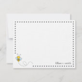 のまわりにパーソナライズされたメモカード ノートカード (正面)