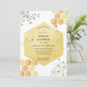 のまわりにフローラブライダルシャワー 招待状 (スタンド正面)