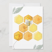 のまわりにフローラブライダルシャワー 招待状 (裏面)