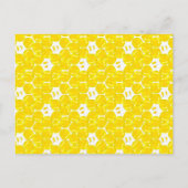 のまわりにベビーシャワーアドバイスとウィッシュズカード 案内ポストカード (裏面)