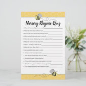 のまわりにベビーシャワー子供部屋韻クイズ (スタンド正面)