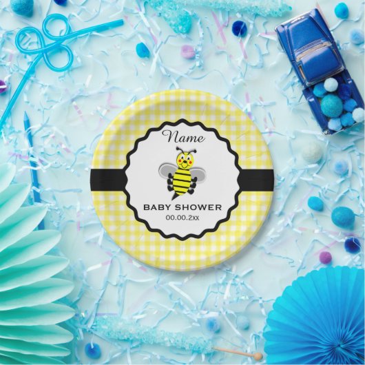 のまわりにベビーシャワー紙プレート ペーパープレート (パーティー)