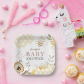 のまわりにベビーシャワー紙プレート ペーパープレート (パーティー)